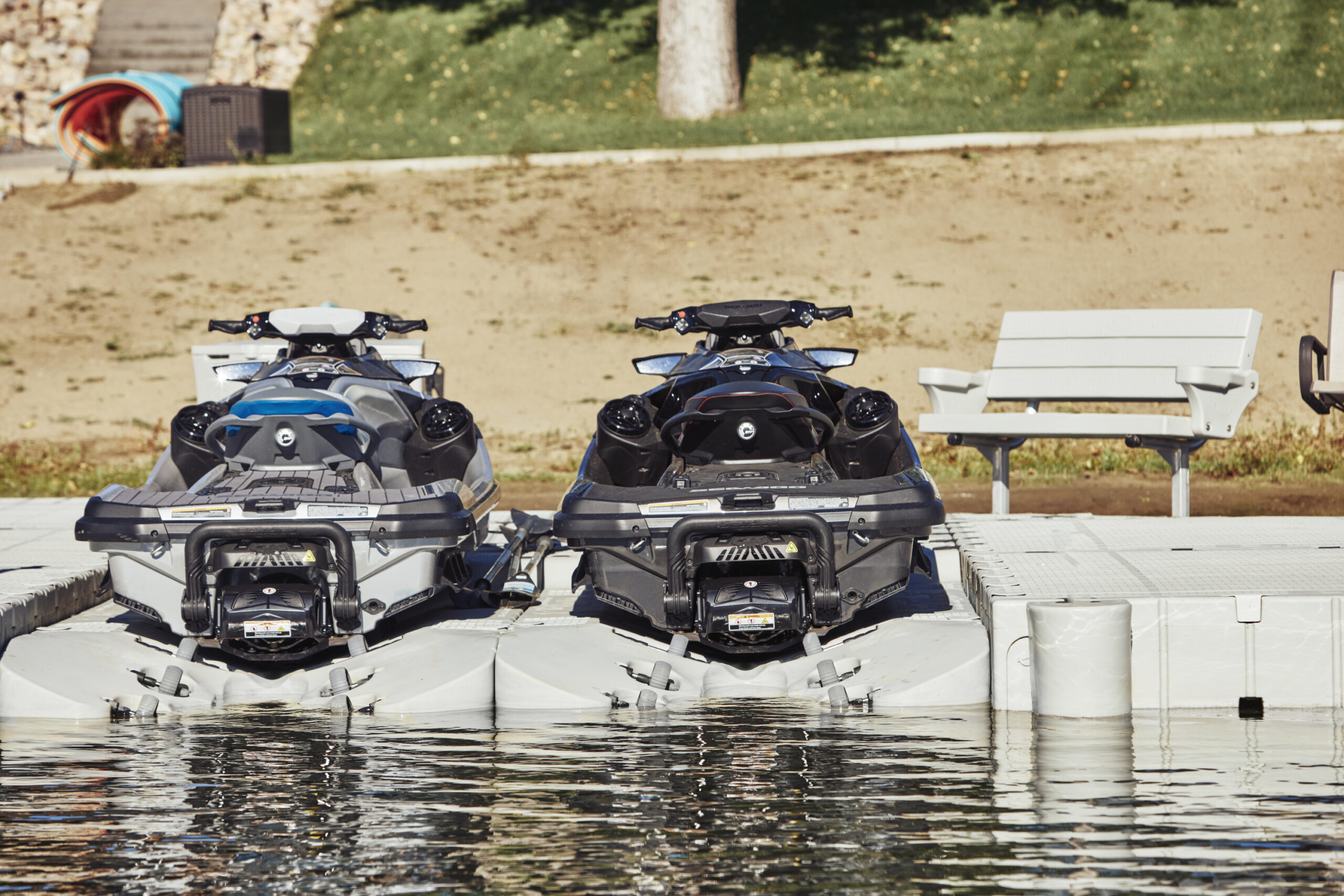 Waterscooter steiger